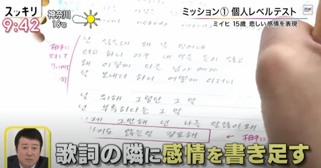 ミイヒの韓国語メモ