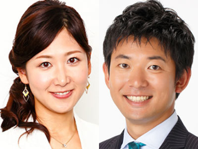 桑子真帆と谷岡慎二