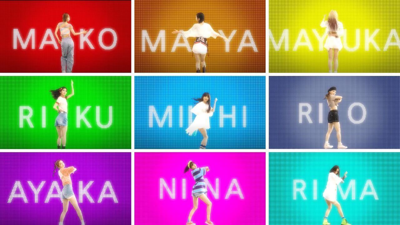 NiziUのメンバーカラーは?