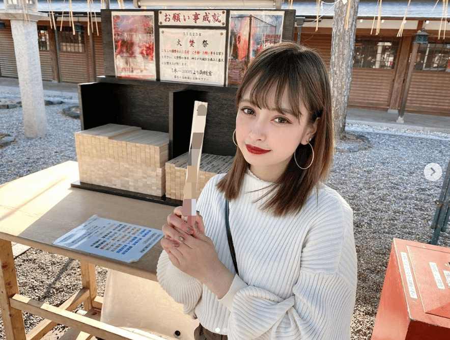 マリア愛子のインスタ画像