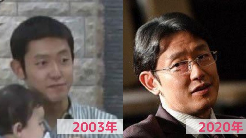 2003年と2020年の筒井道隆