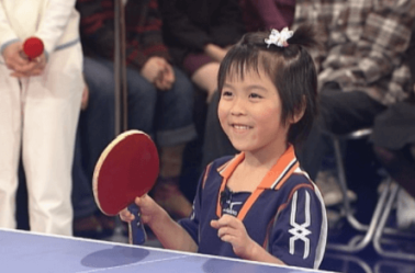 平野美宇幼少期