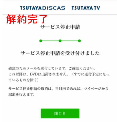 TSUTAYA-TVの解約方法