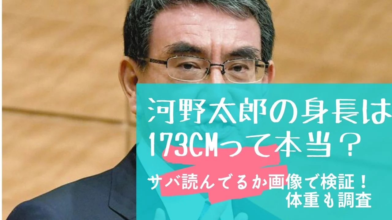河野太郎の身長は173cmって本当 サバ読んでるか画像で検証 体重も調査 Festival 河野太郎の身長は173cmって本当 サバ読んでるか画像で検証 体重も調査 Festival