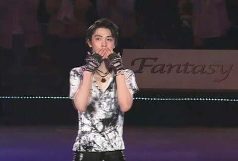 羽生結弦 ナルシストエピソード②投げキッス