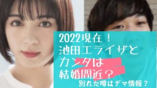 2022現在｜池田エライザとカンタは結婚間近？別れた噂はデマだった？